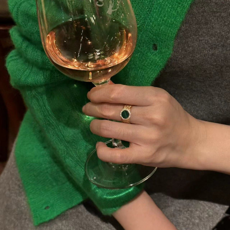 French Retro Filigree Simple Luxury Fashion Ring Gold Necklace Jewelrygold necklace jewelry003