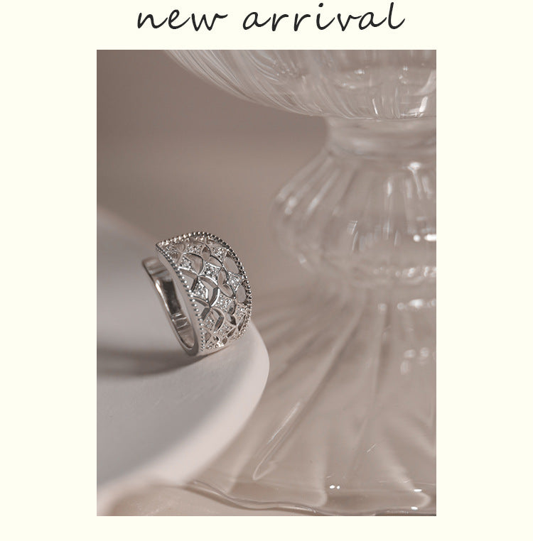 Zircon Ear Clip Style Non-Pierced Women's Earrings Vintage Non-Hole Ear Cuff David Jewelry Gold Necklacedavid jewelry gold necklace