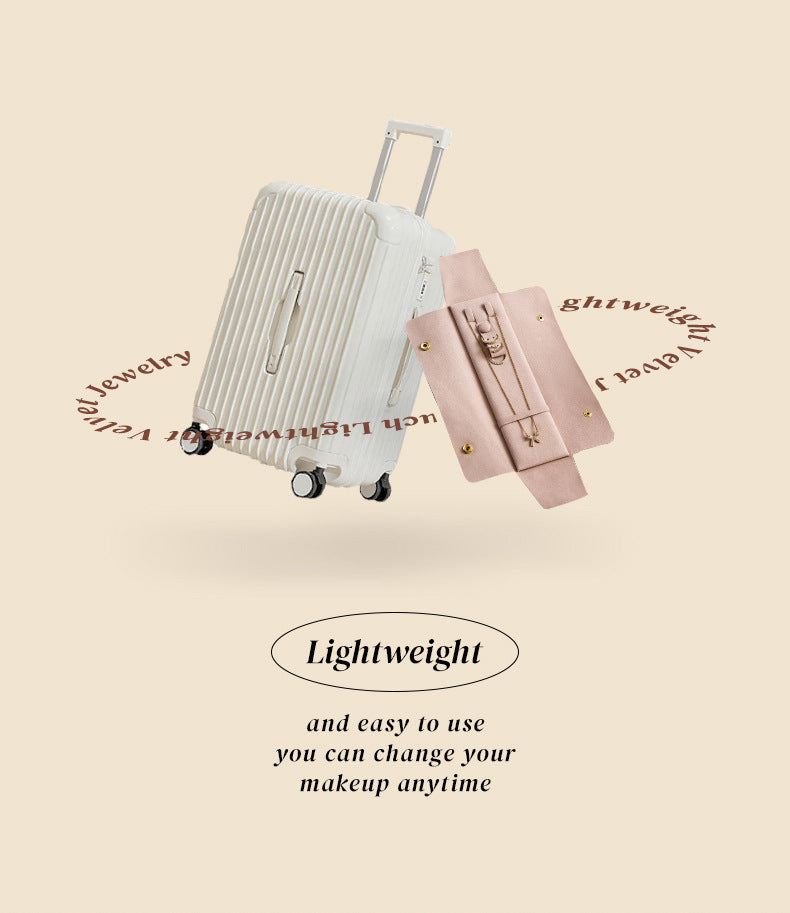 Jewelry Bag Small Bag High-end Portable Travel High-end Necklace Jewelry Storage Box Ring Amazon Jewelry Bag Tiffany Gold Necklace Jewelry DavidTiffany gold necklace jewelry david