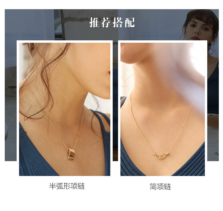 925 Silver Earrings Simple Hoop Earrings Pure Silver Elegant Retro High-end Atmosphere Large Hoop Earrings