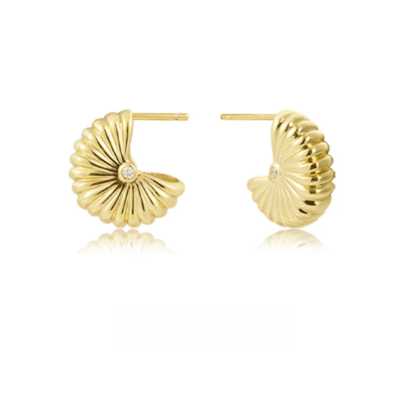 Copper Alloy Synthetic Zircon Earrings French Retro Fashion Elegant Light Luxury Simple Earrings Gold Necklace Davidgold necklace david001