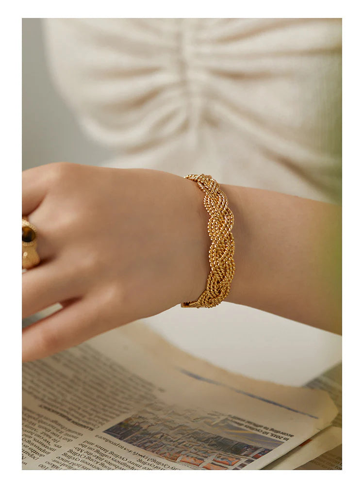 French Retro Simple Elegant Fashion Classic Design Light Luxury Bracelet David Gold Necklacedavid gold necklace