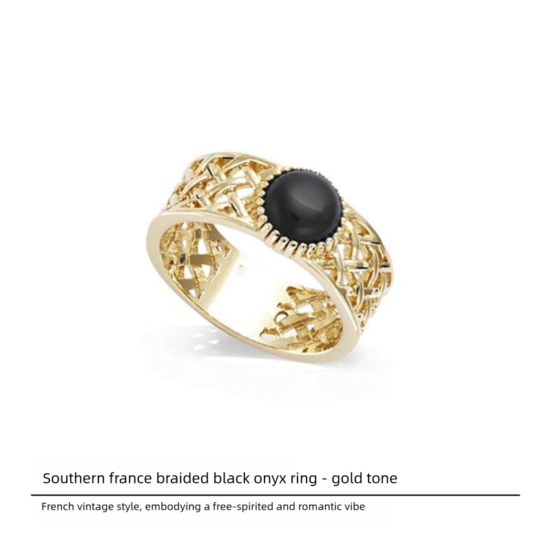 Copper Alloy Ring French Style Elegant Lazy Light Luxury Ring Jewelry Davidjewelry david003003