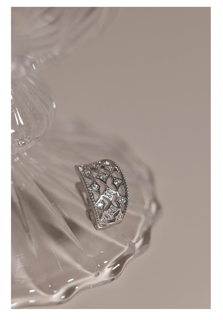 Zircon Ear Clip Style Non-Pierced Women's Earrings Vintage Non-Hole Ear Cuff David Jewelry Gold Necklacedavid jewelry gold necklace