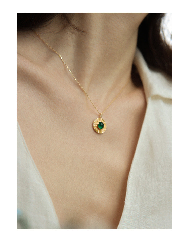 Copper Alloy Ring French Style Elegant Lazy Design Quality New Light Luxury Necklace