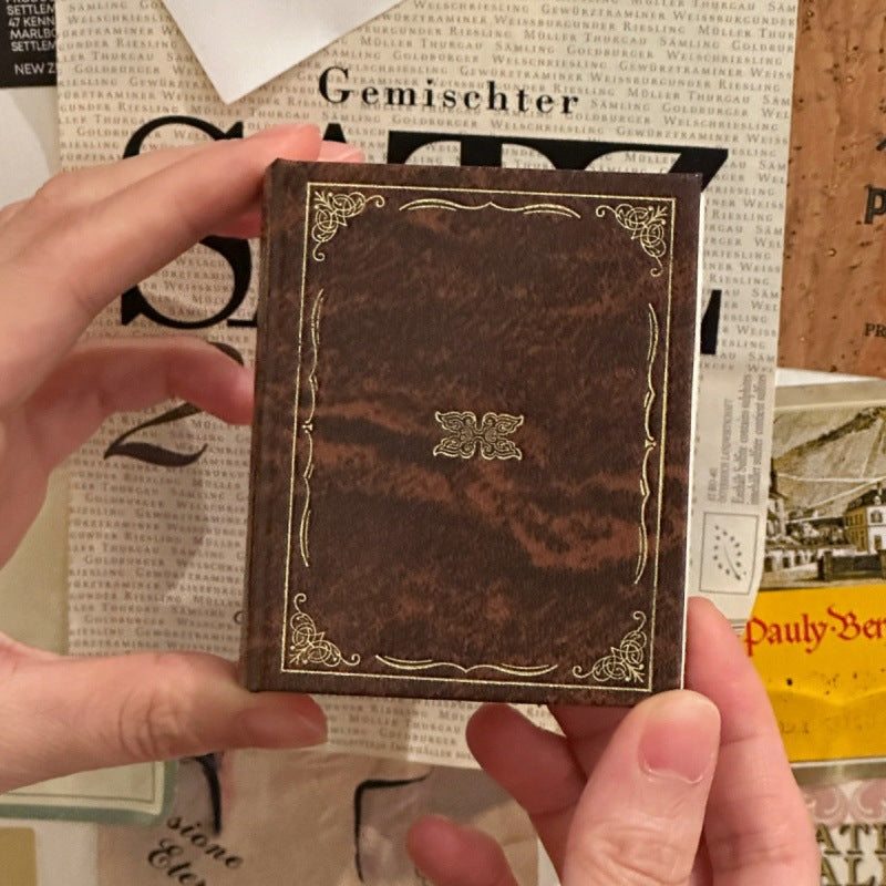 French Retro Creative Simple Exquisite Fashion Book Ornament Box