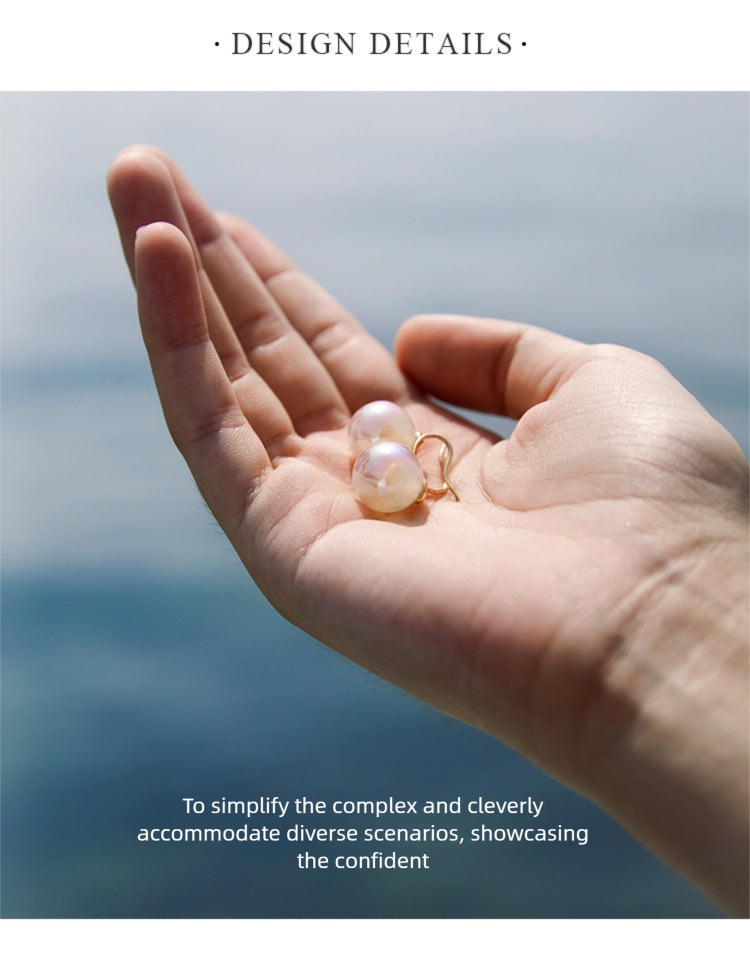 925 Sterling Silver High-End Simple Elegant Earrings French Niche Design Earrings Jewelry Gold Necklacejewelry gold necklace001