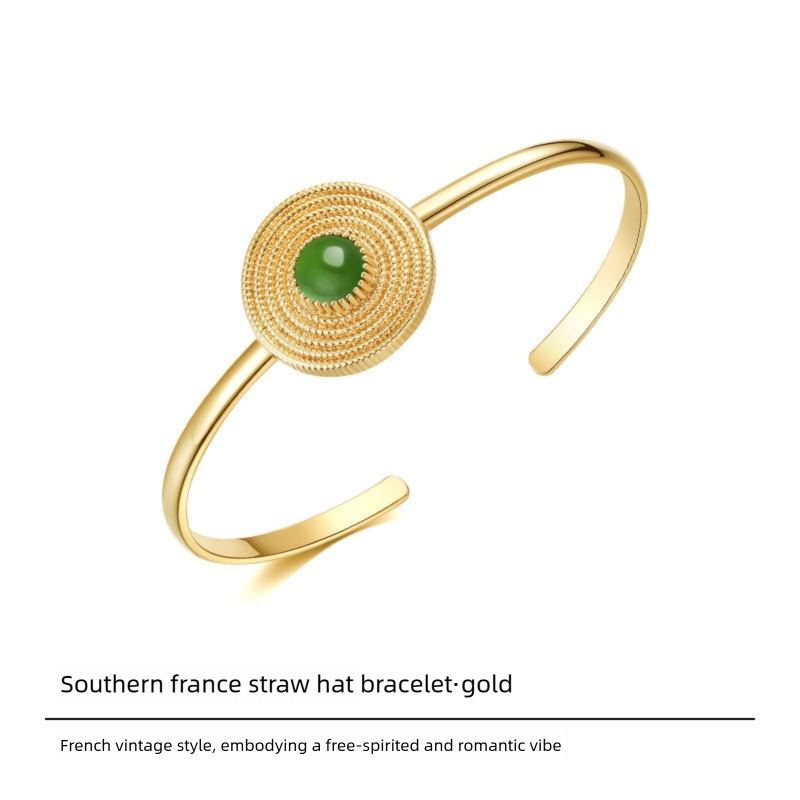 South French Style Bracelet Elegant Simple French Retro Personality Fashion Bracelet David Gold Necklace Jewelrydavid gold necklace jewelry