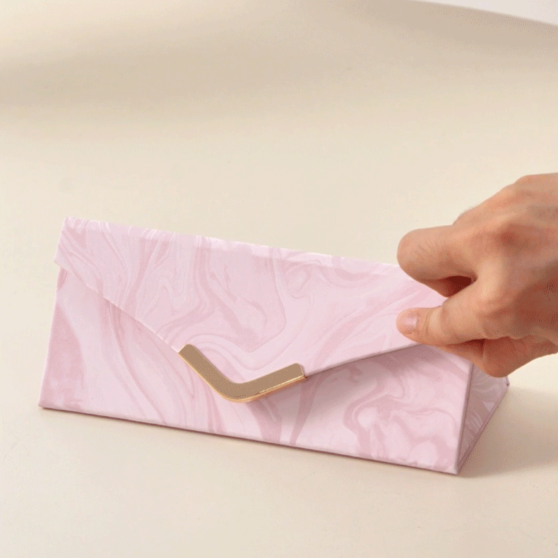 davidCross-Border Direct Supply Jewelry Box Luxury Foldable Jewelry Box Earrings Rings Necklaces Storage Jewelry Glasses Storage Box