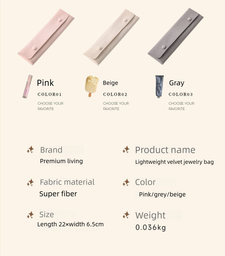 Jewelry Bag Small Bag High-end Portable Travel High-end Necklace Jewelry Storage Box Ring Amazon Jewelry Bag Tiffany Gold Necklace Jewelry DavidTiffany gold necklace jewelry david